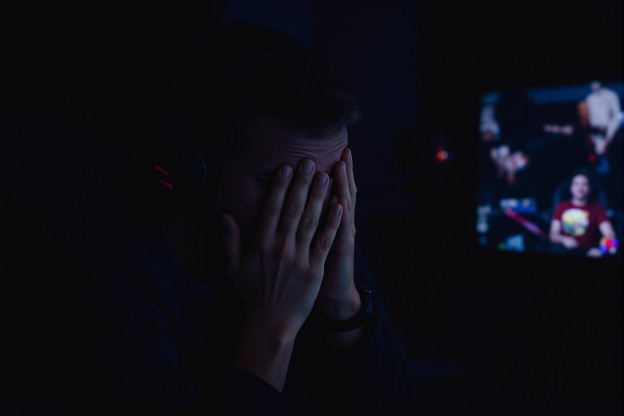 网红主播直播中突然崩溃痛哭，背后原因令人心疼